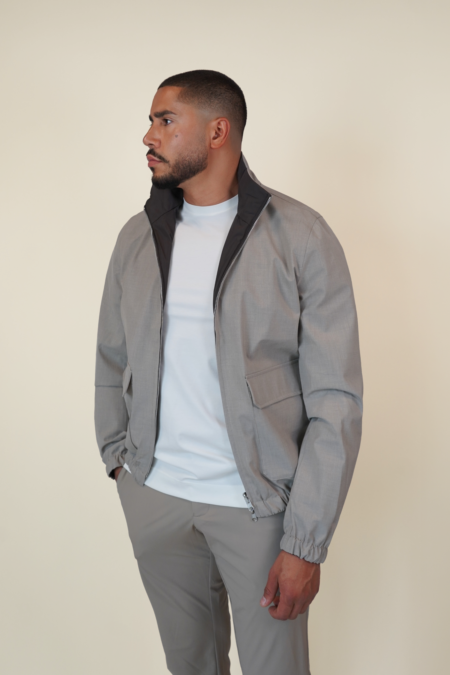 TWEEZIJDIGE CARGO VARSITY JAS