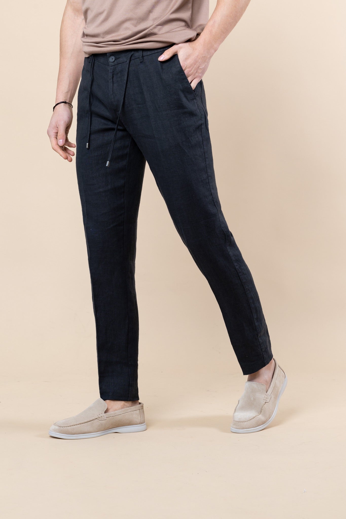 Linnen Beach Casual Pantalon