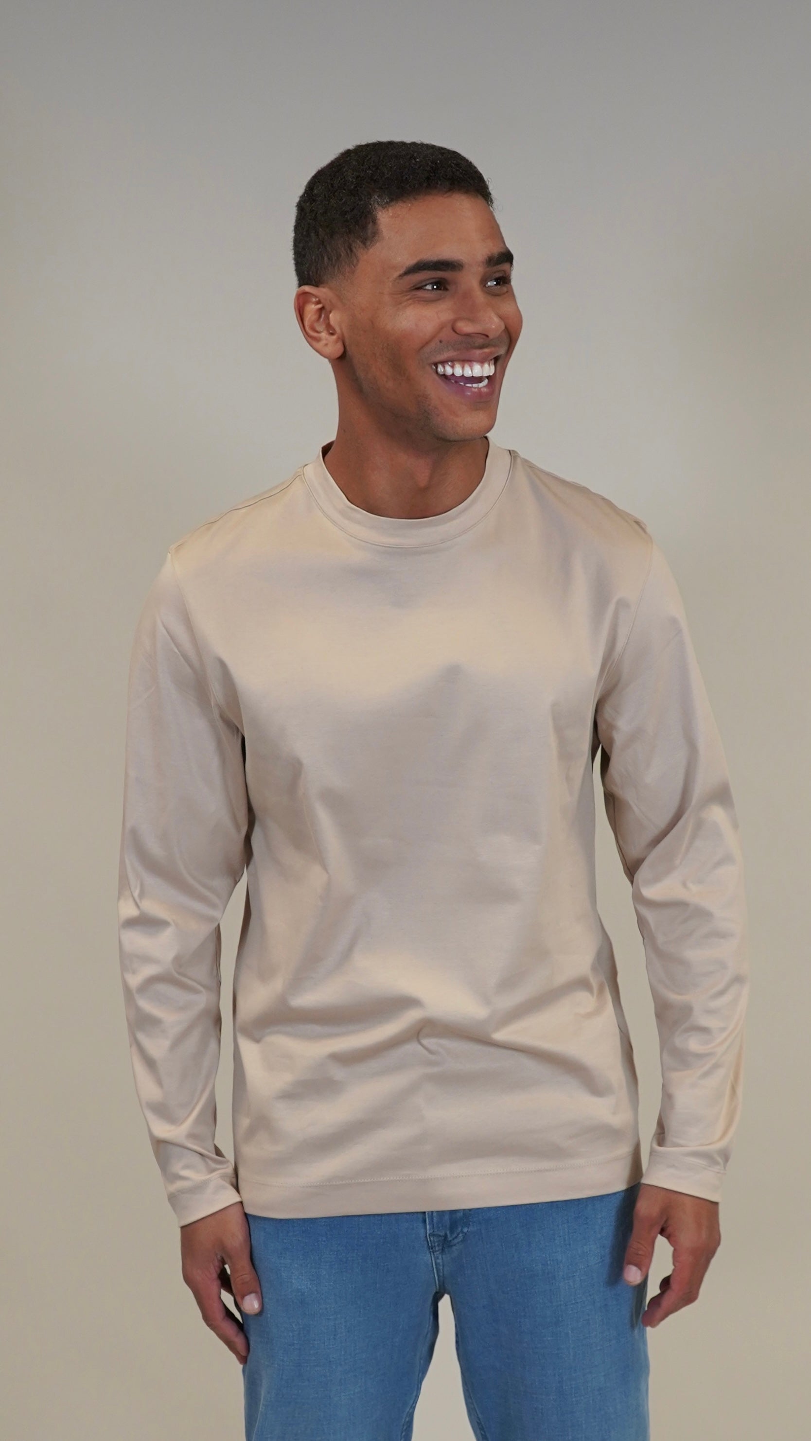 DOUBLE MERCERISED LONGSLEEVE