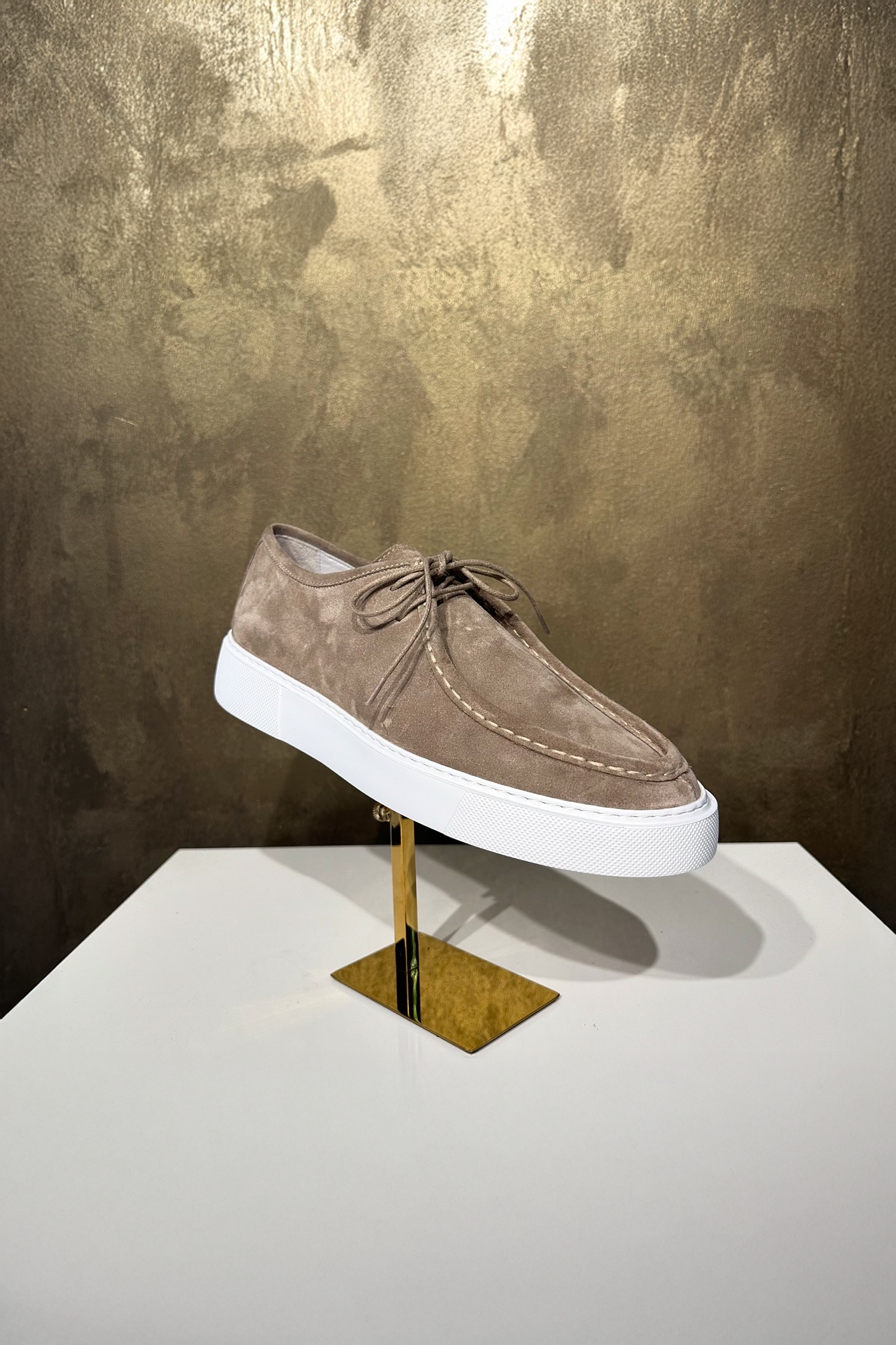 (VERNIEUWD) Suède Derby High Loafers