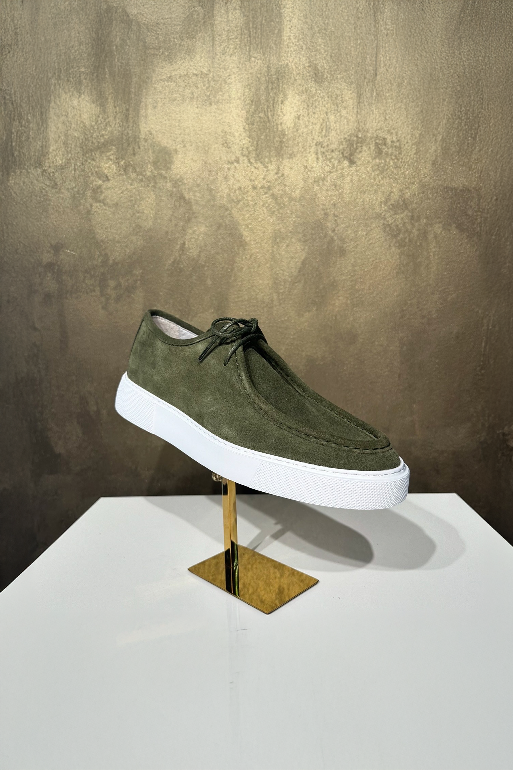 (VERNIEUWD) Suède Derby High Loafers