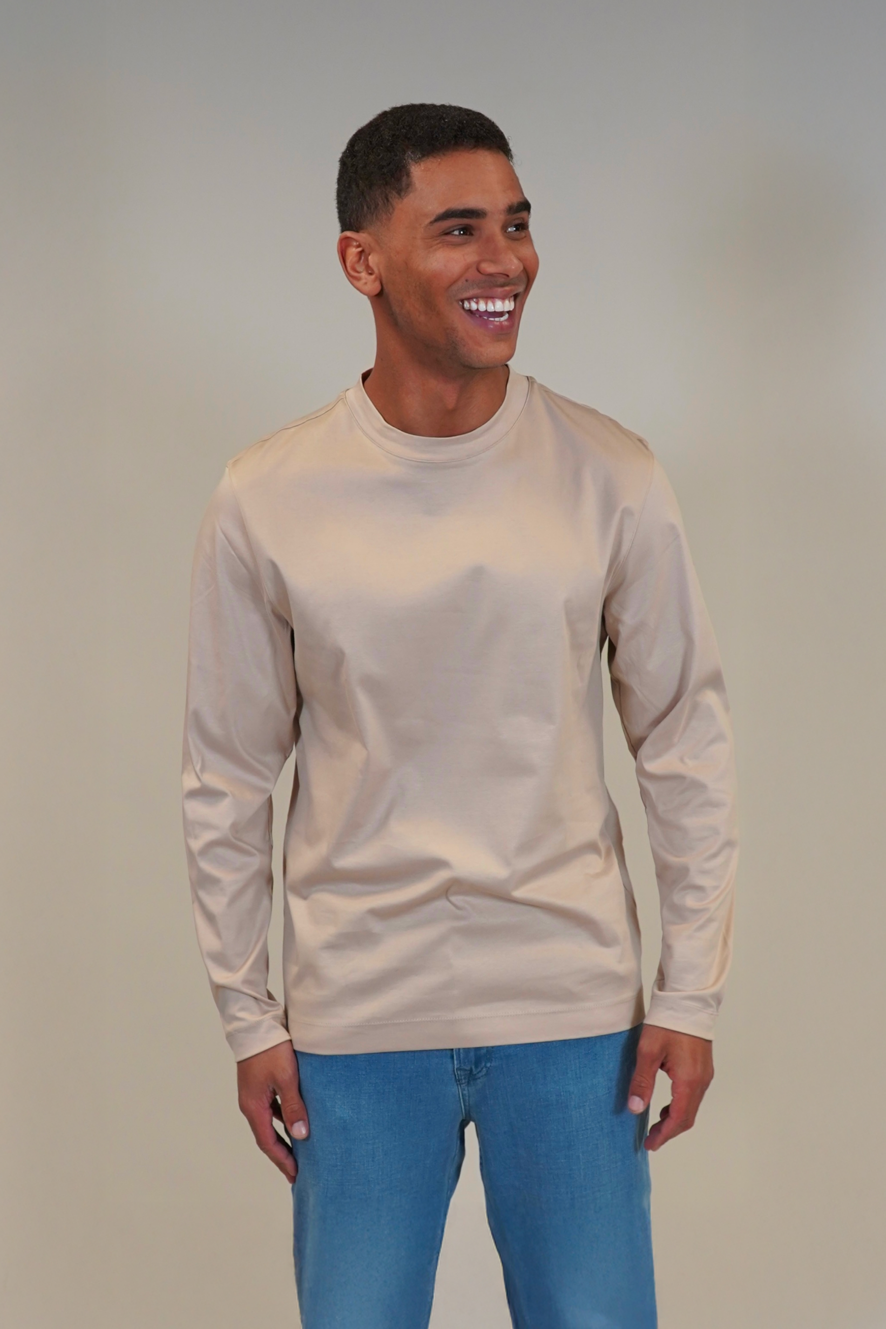 DOUBLE MERCERISED LONGSLEEVE