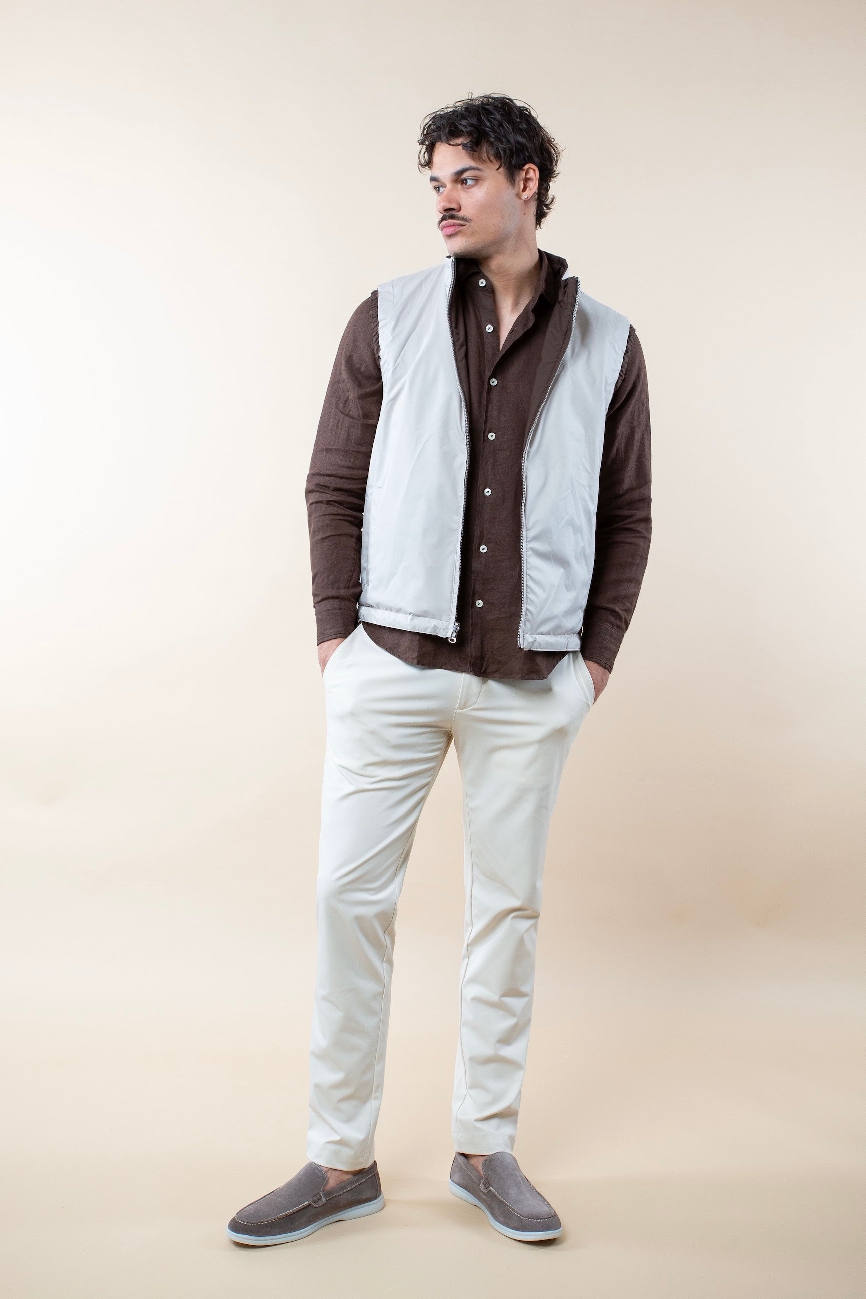 TWEEZIJDIGE PUFFER BODYWARMER