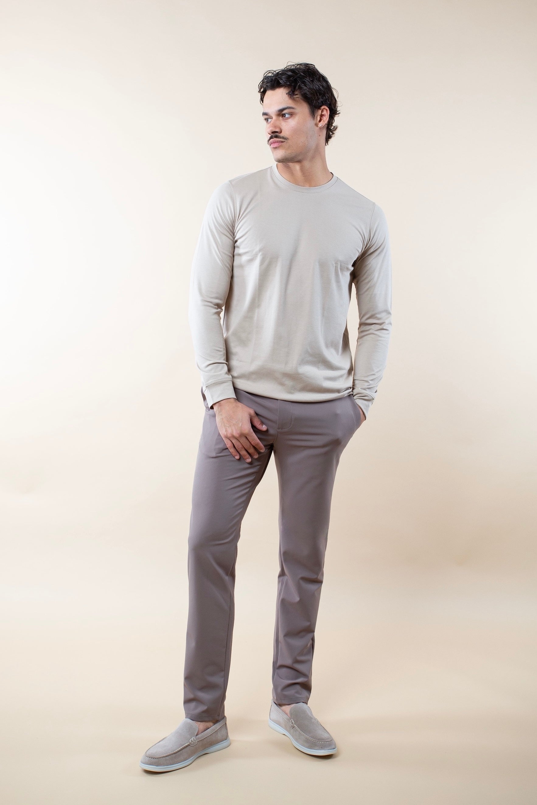 Mercerised Glans Longsleeve