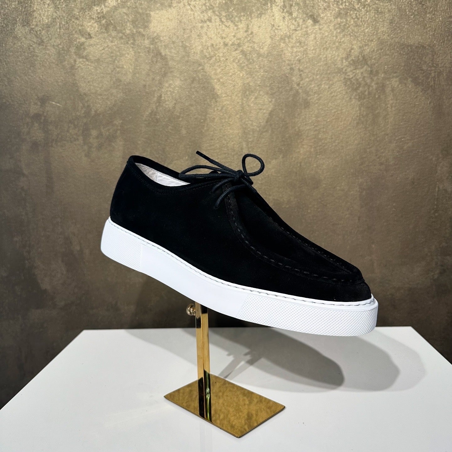 (VERNIEUWD) Suède Derby High Loafers