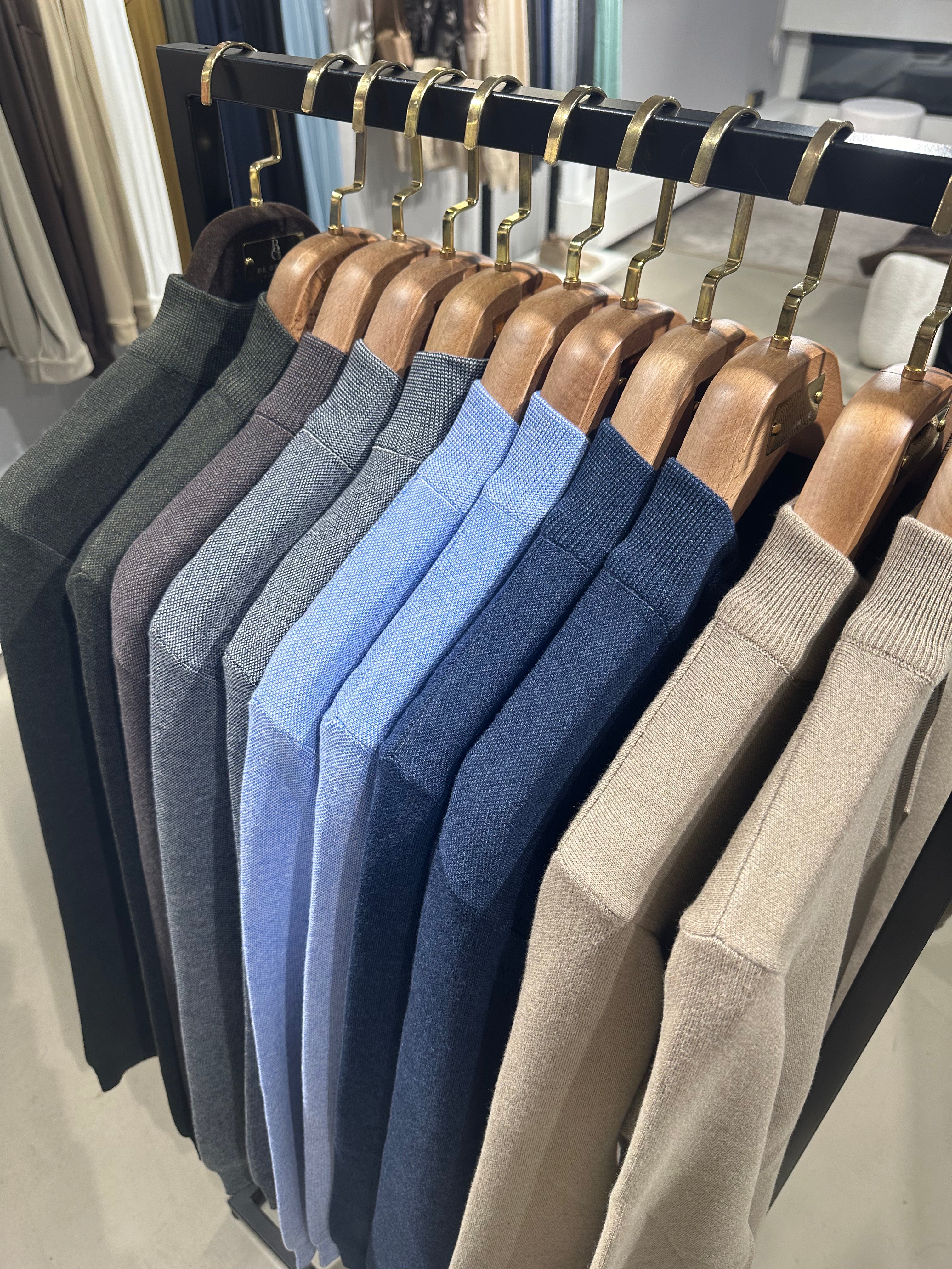 Fine Knit Vintage Half-Zip