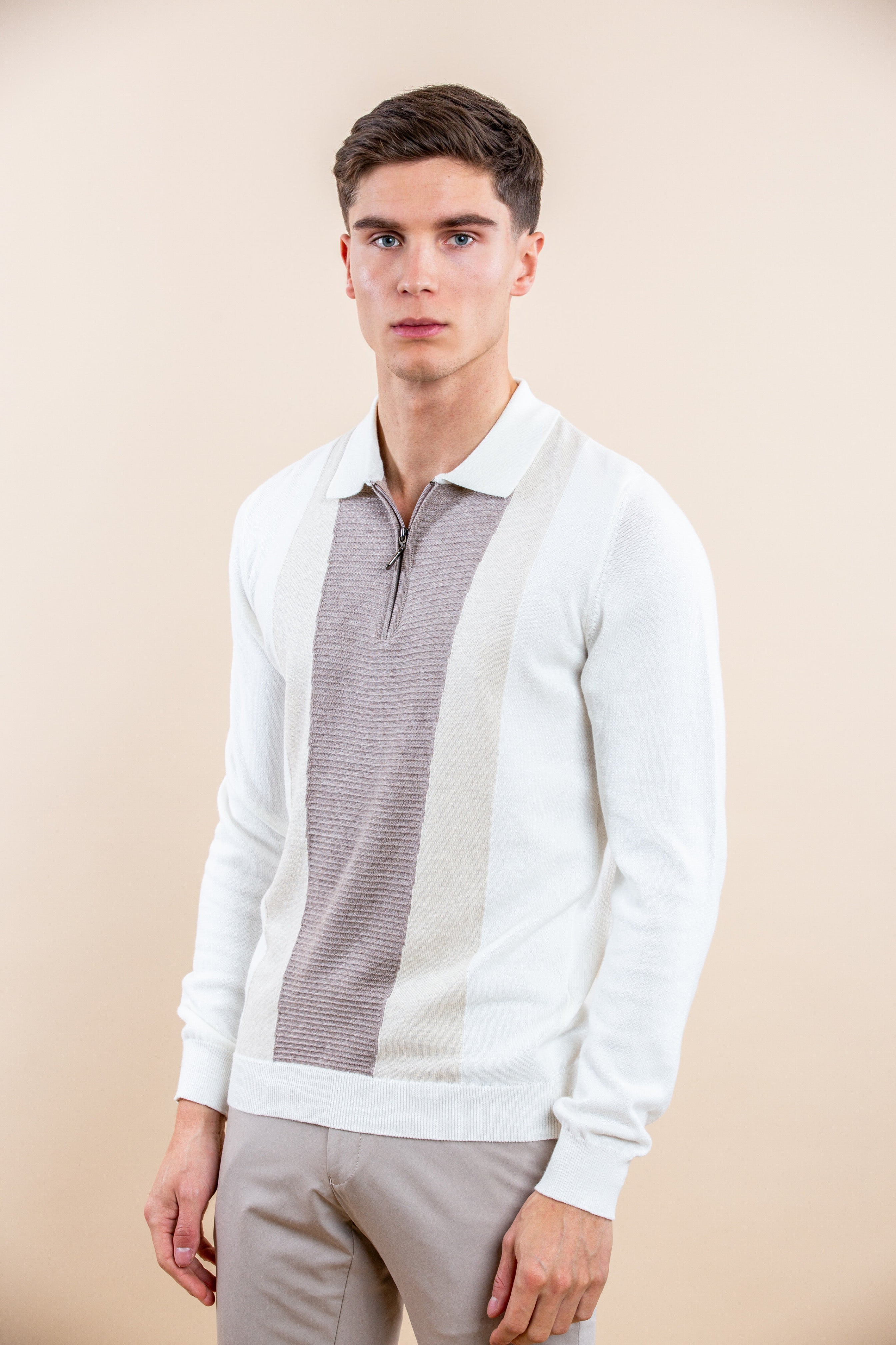 Triple Voyager Half-Zip Longsleeve Polo