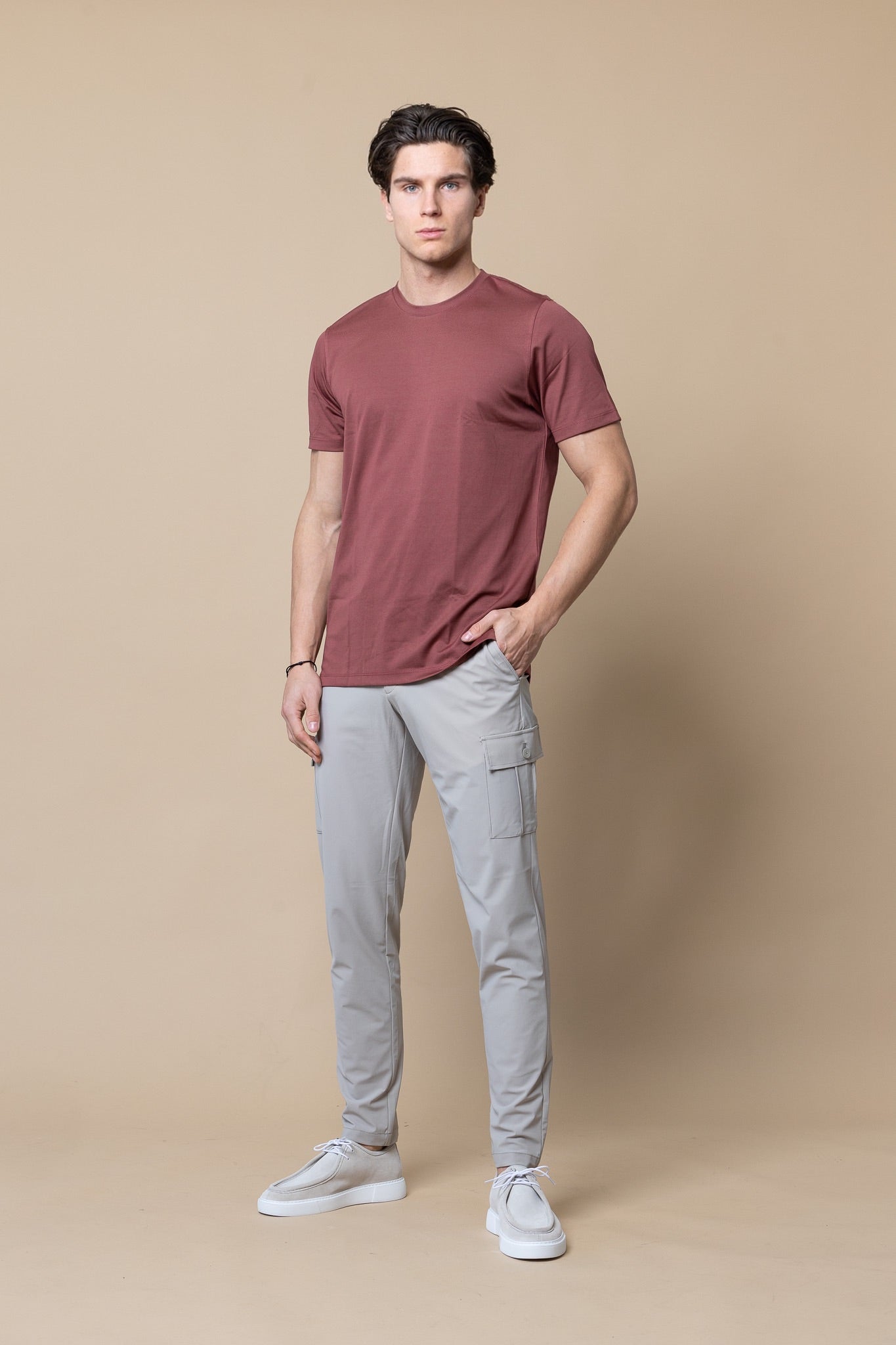 Mercerised Glans Luxury T-Shirt