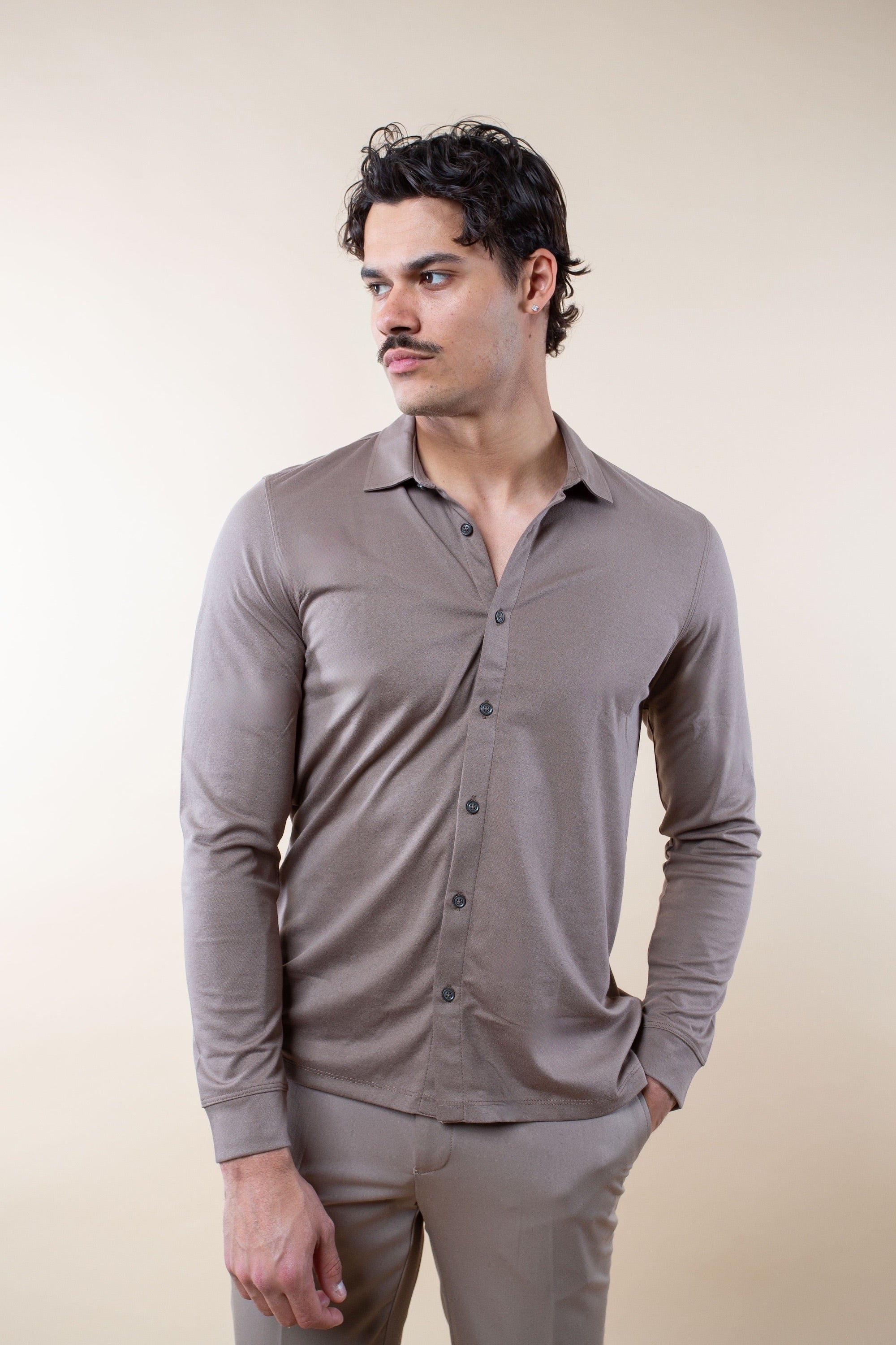 MERCERISED BLOUSE