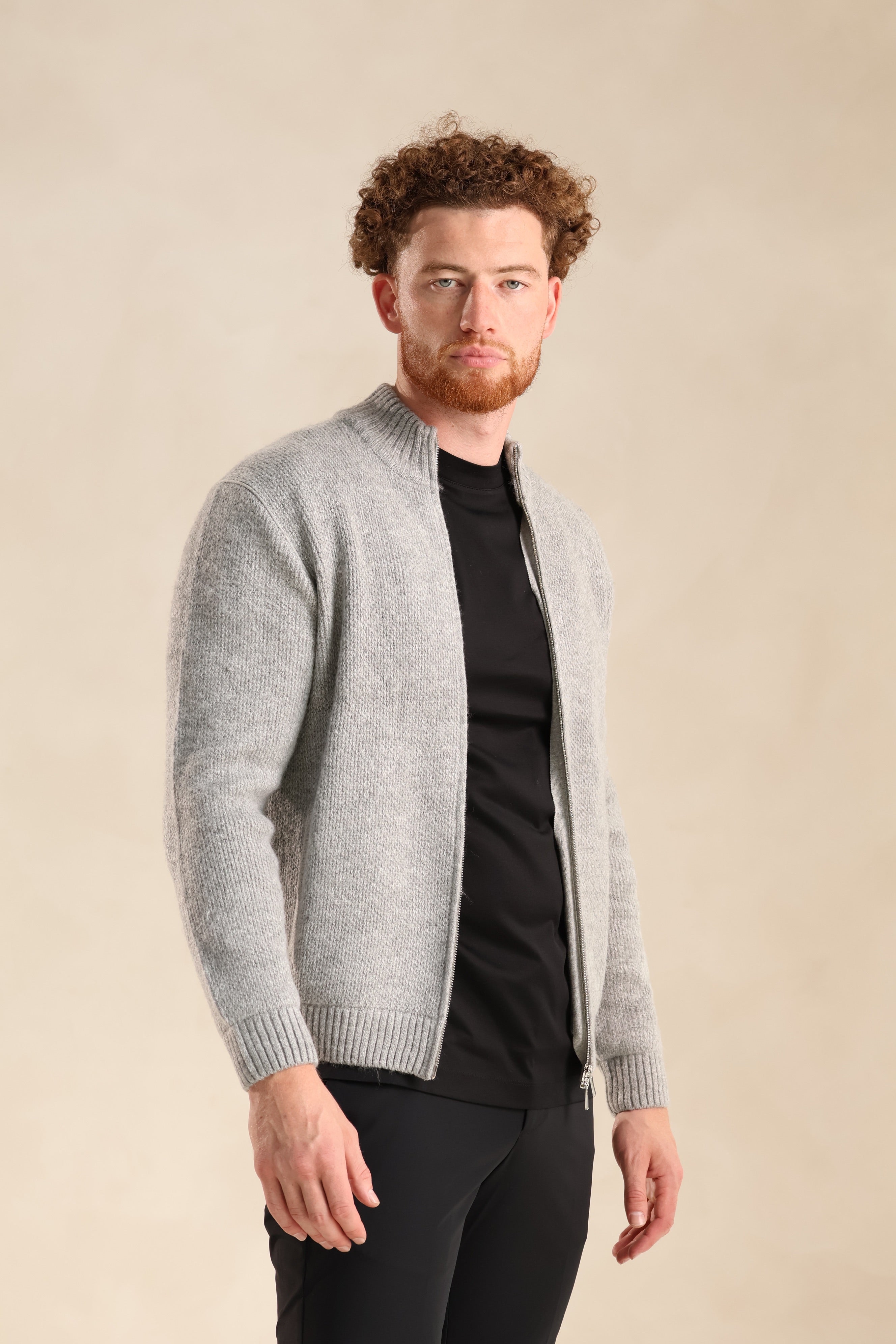 WOOL RIBBED VEST