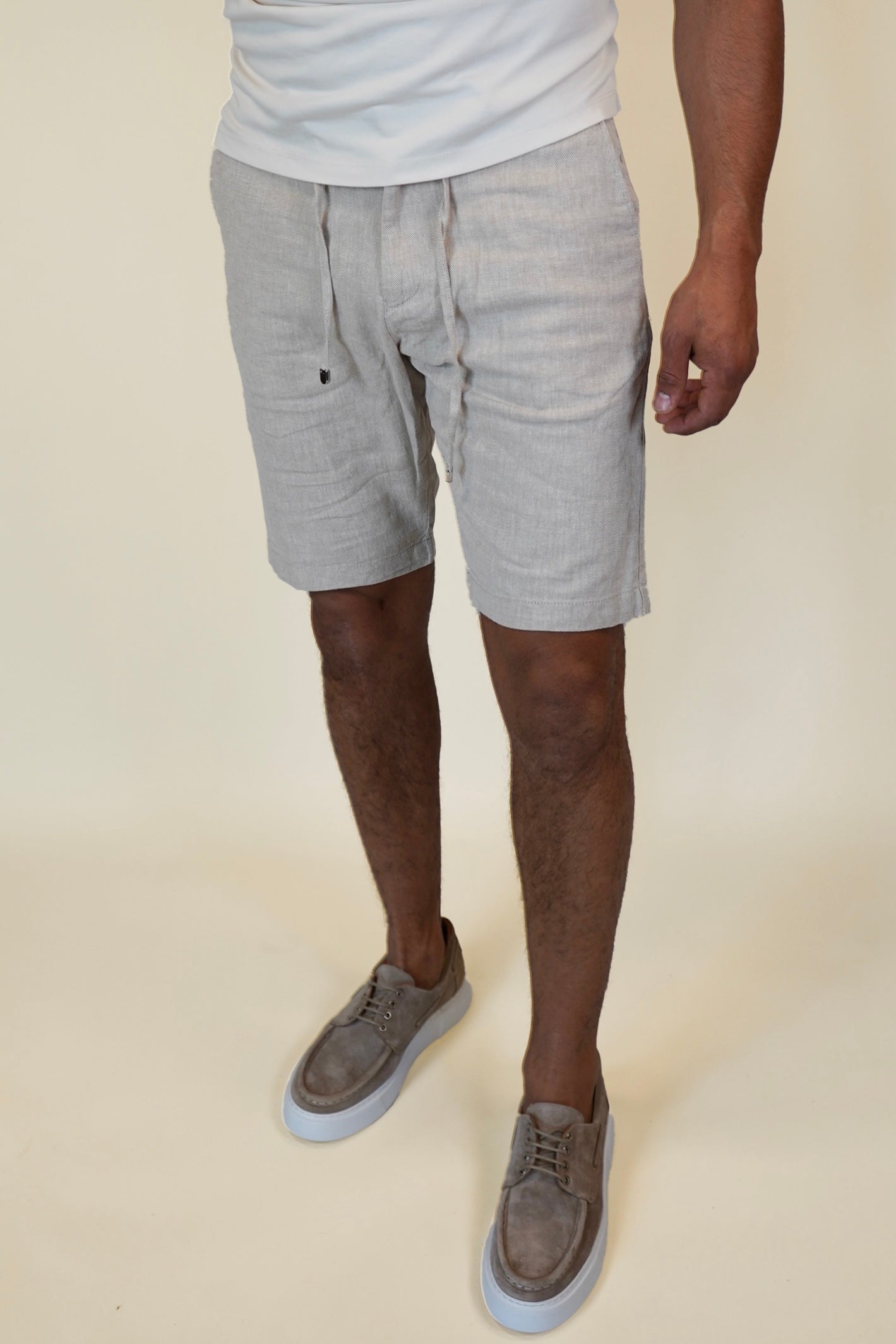 LINNEN GOLF SHORTS
