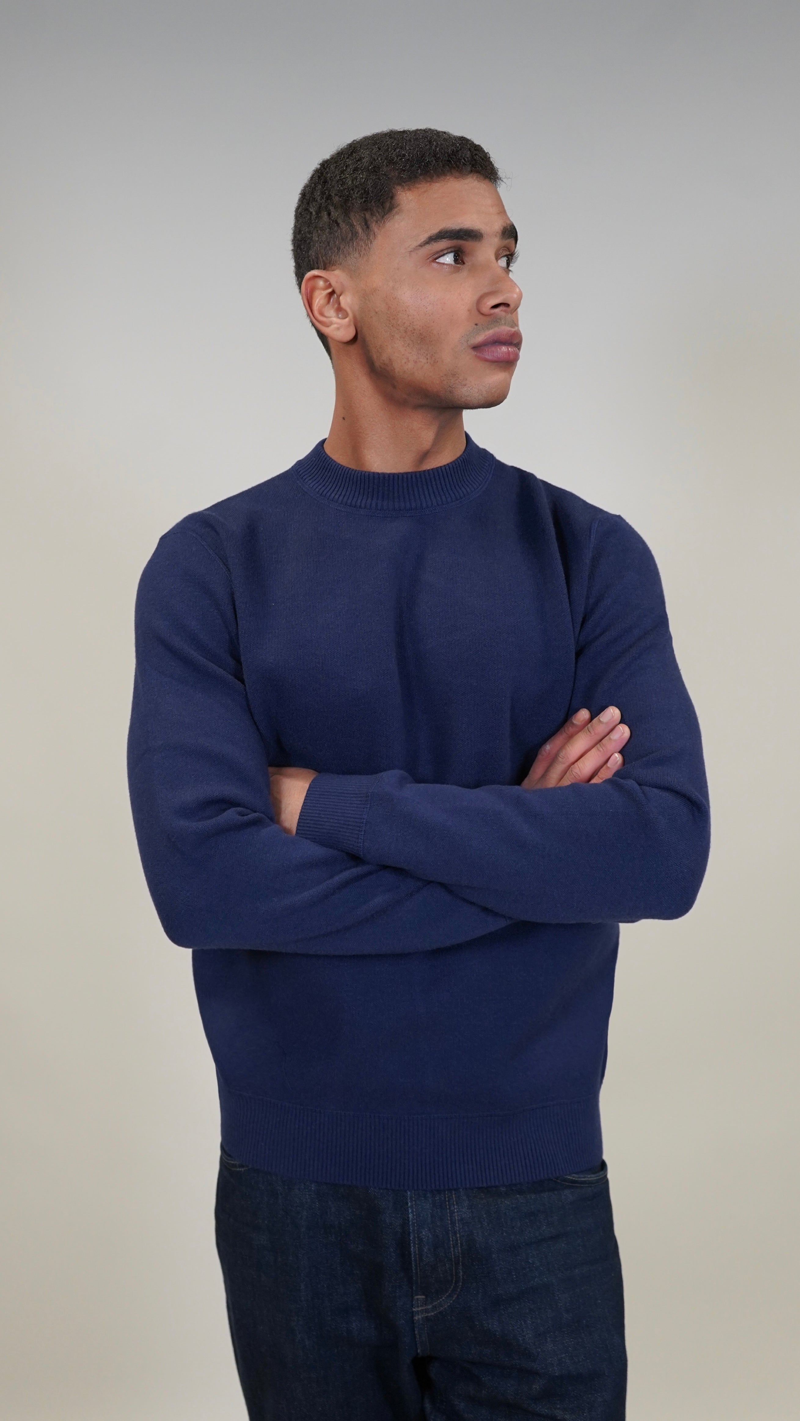 SOFT TOUCH KNIT CREWNECK