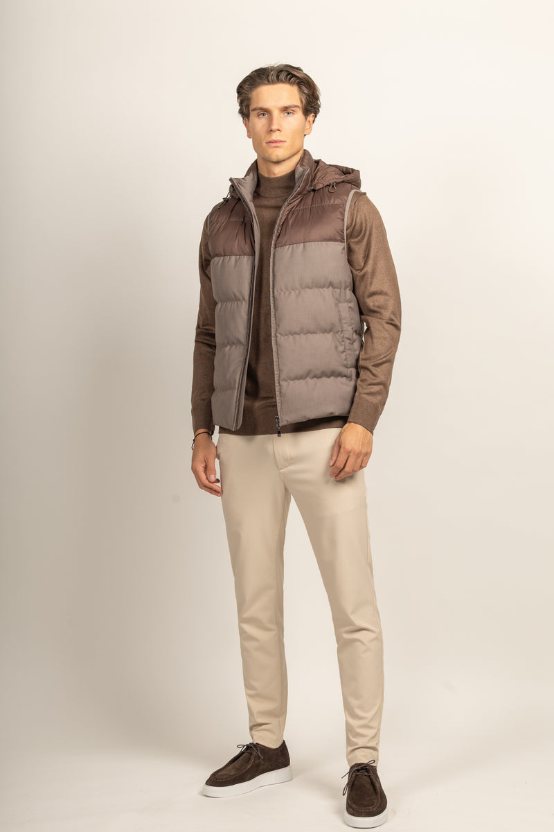 Chestnut Puffer Bodywarmer