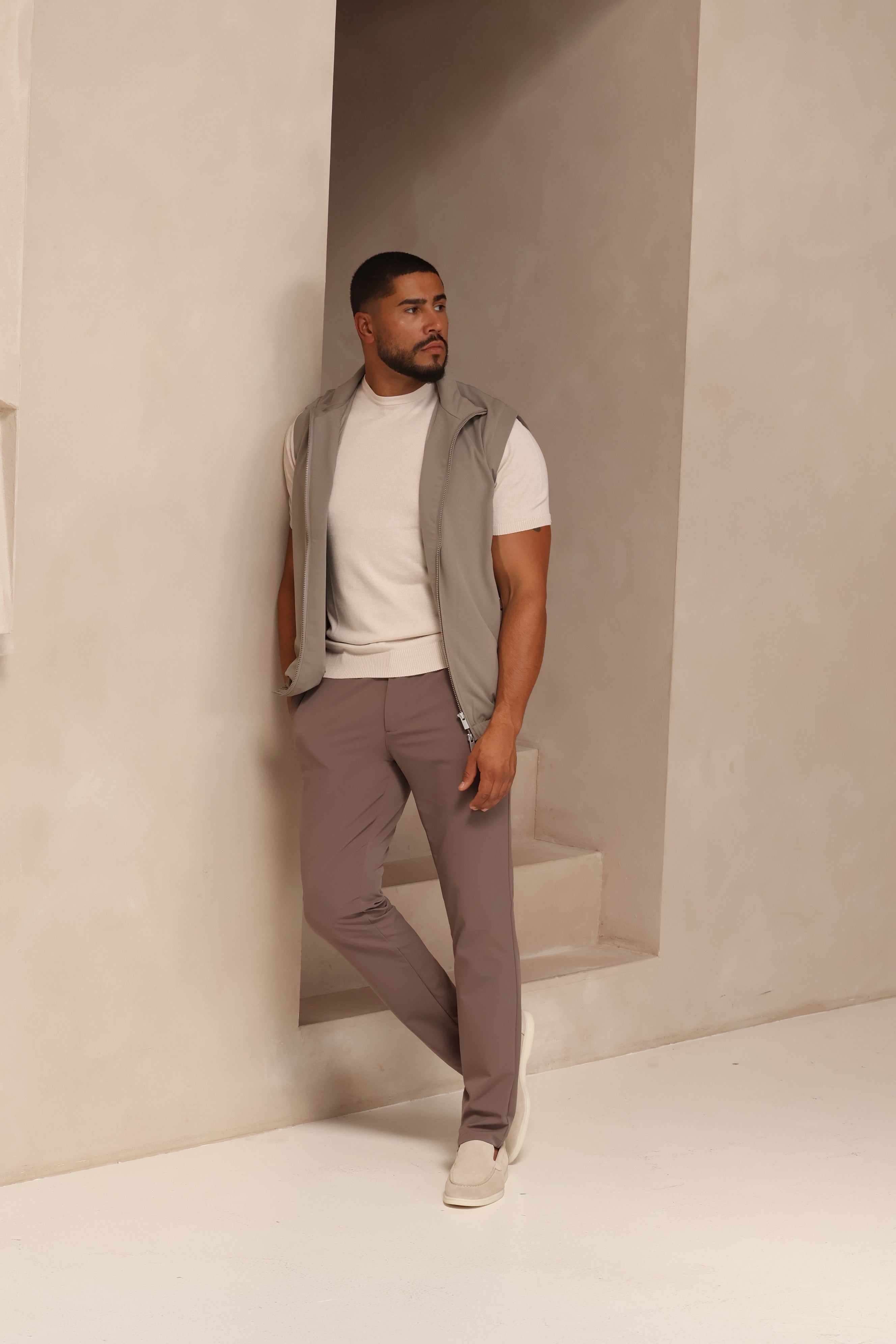 TECH SHORTSLEEVE GILET