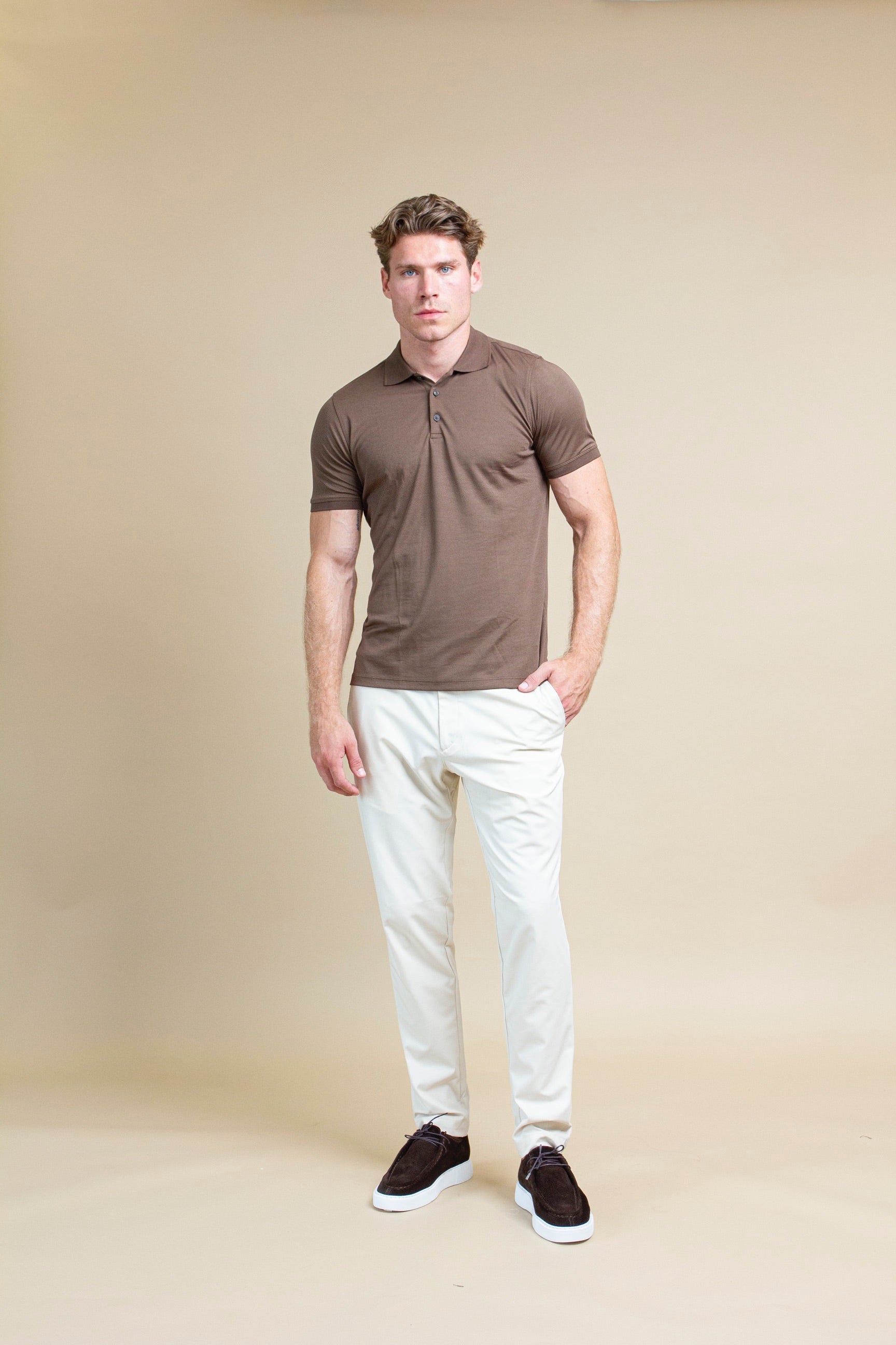 MERCERISED POLO