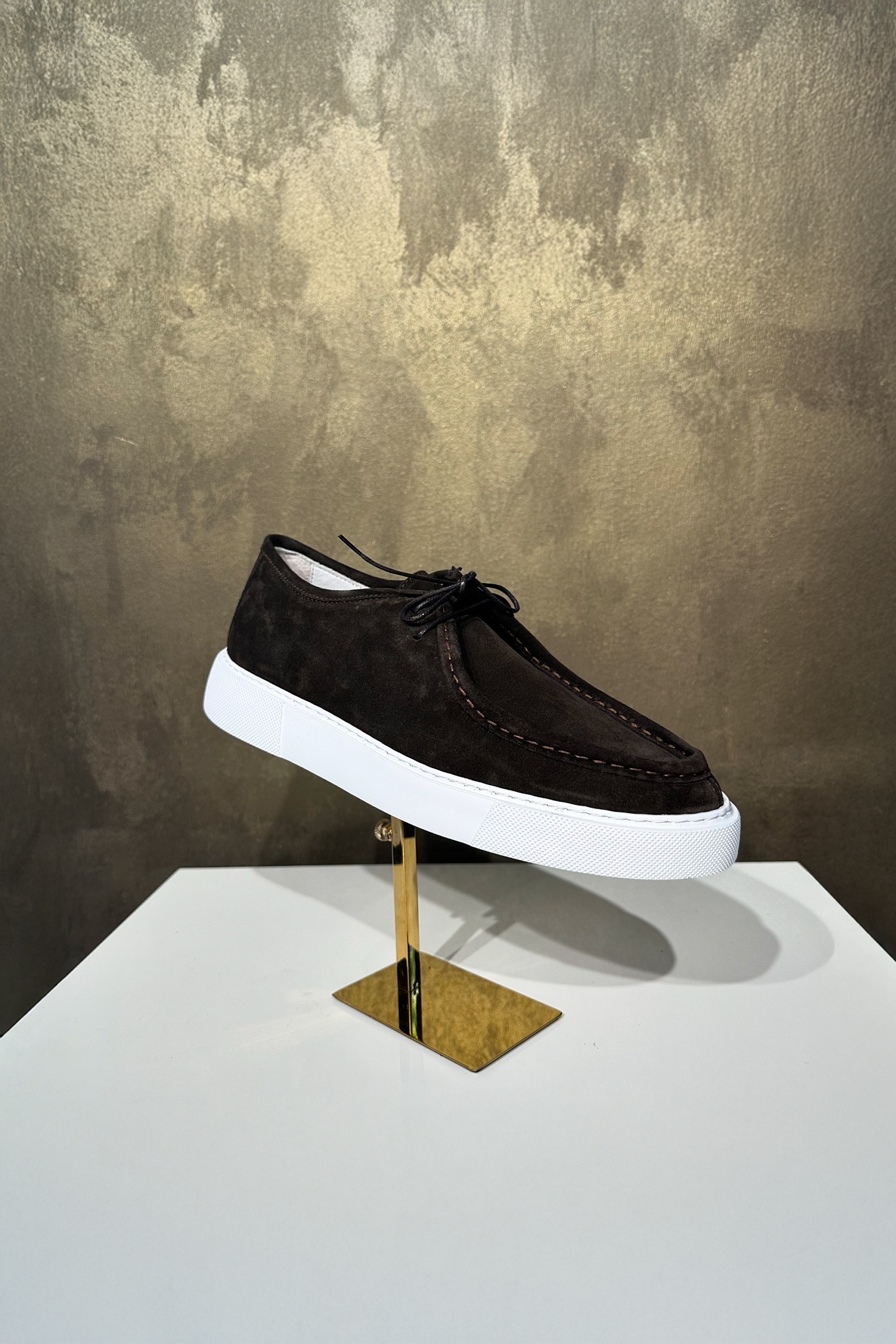 (VERNIEUWD) Suède Derby High Loafers