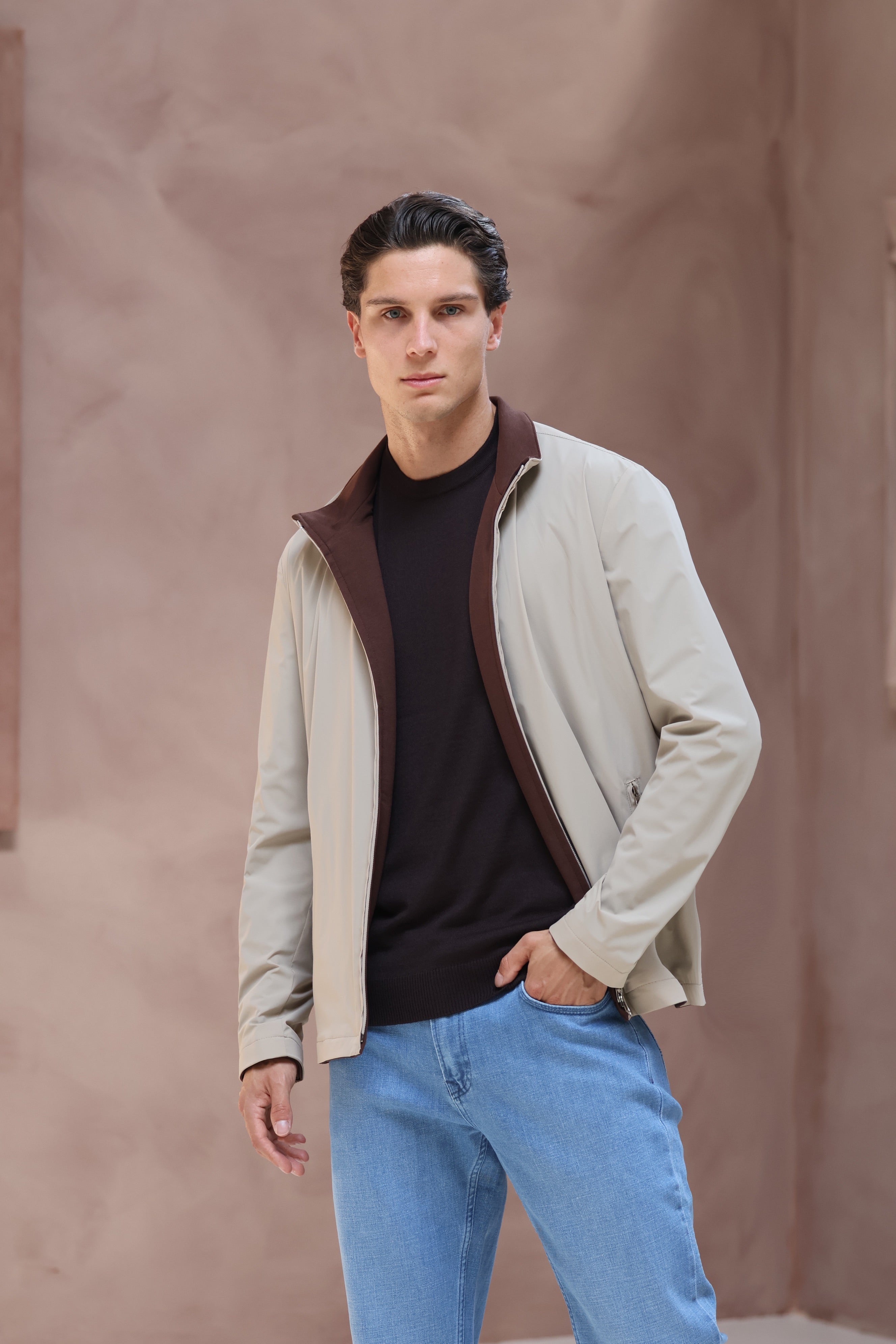 TWEEZIJDIG VARSITY JAS