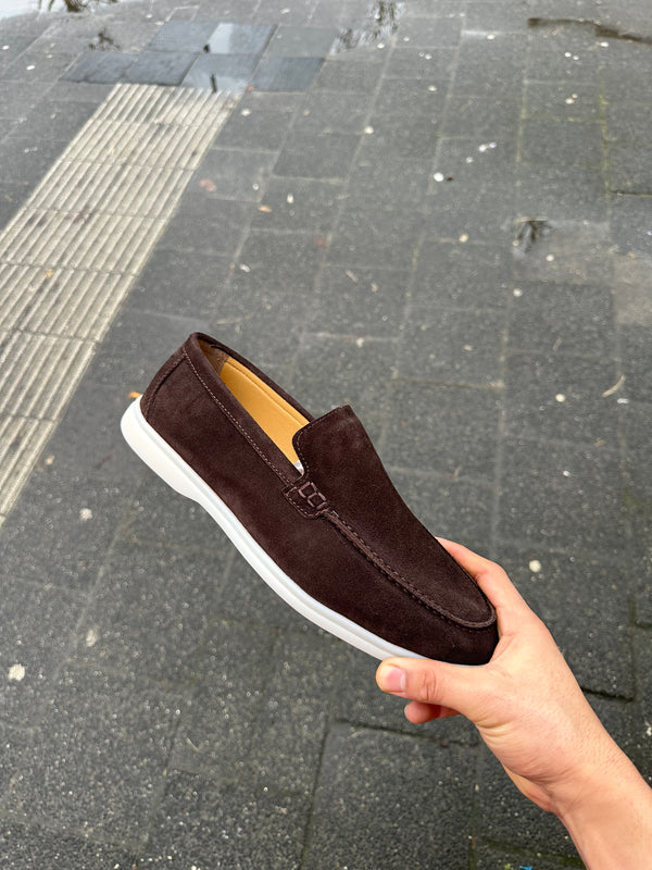 Slip-on Yacht loafers - Donkerbruin