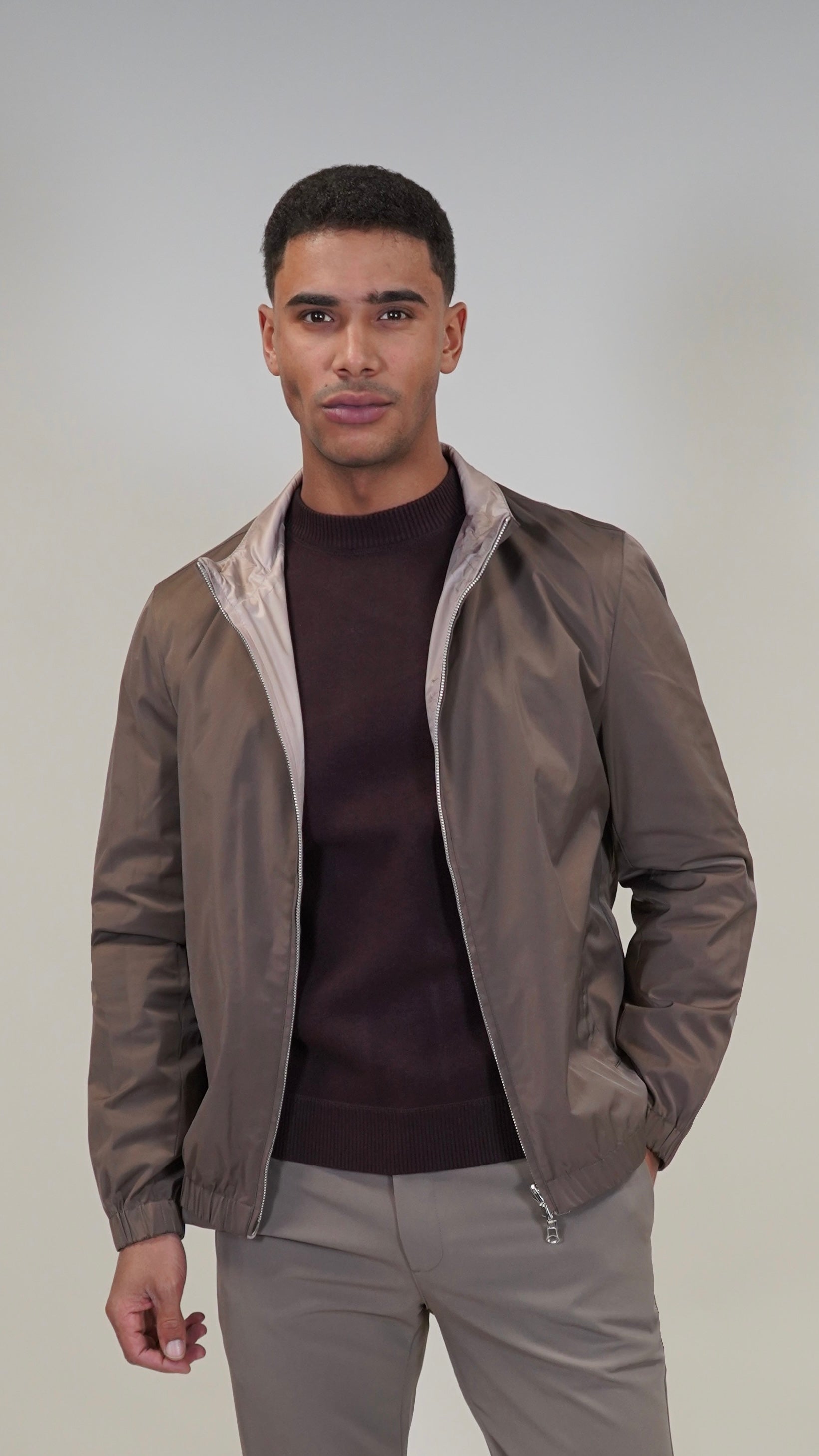 Tweezijdige SOFT-TOUCH Jas