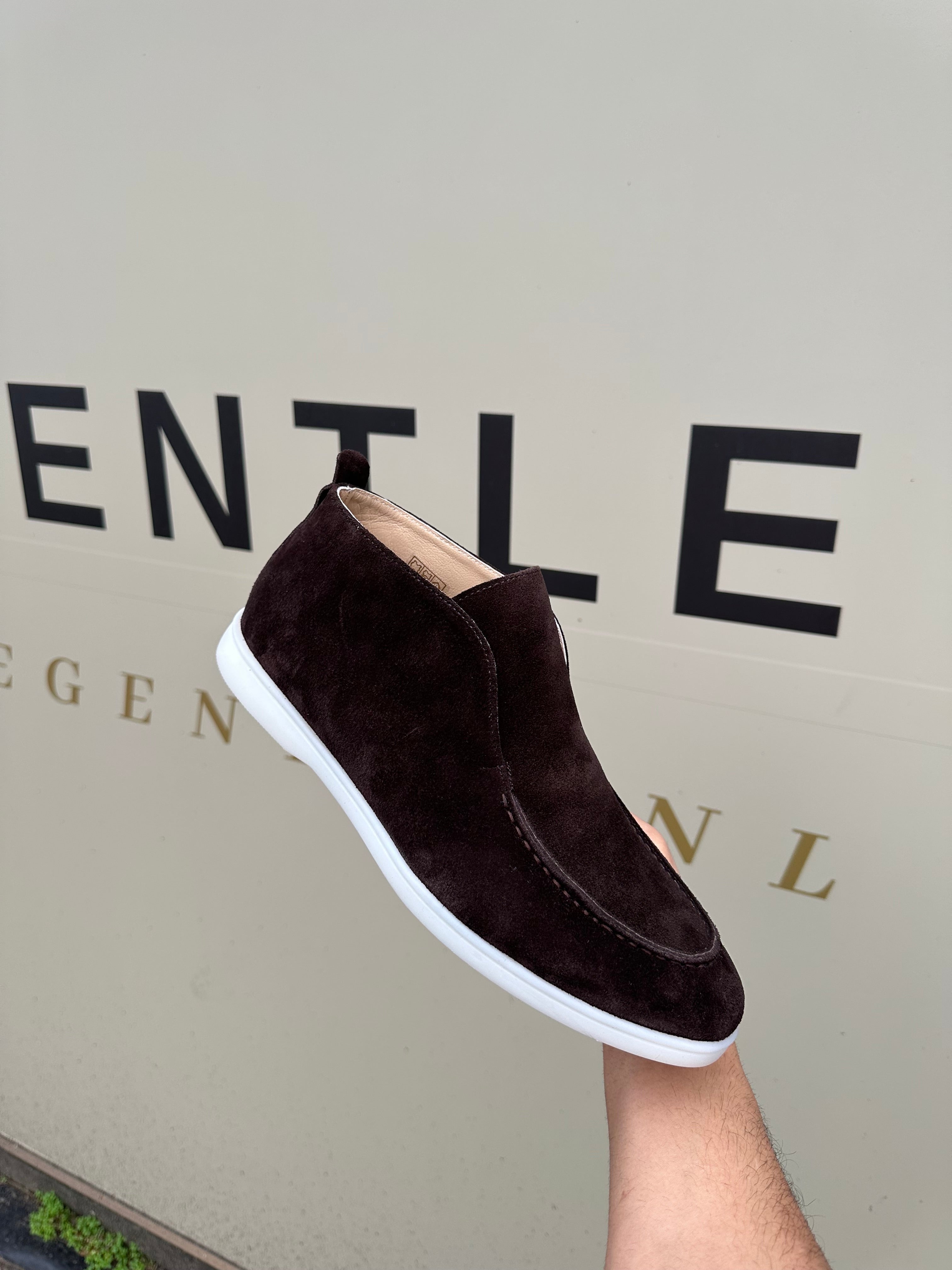 Slip-on Boat High Loafers